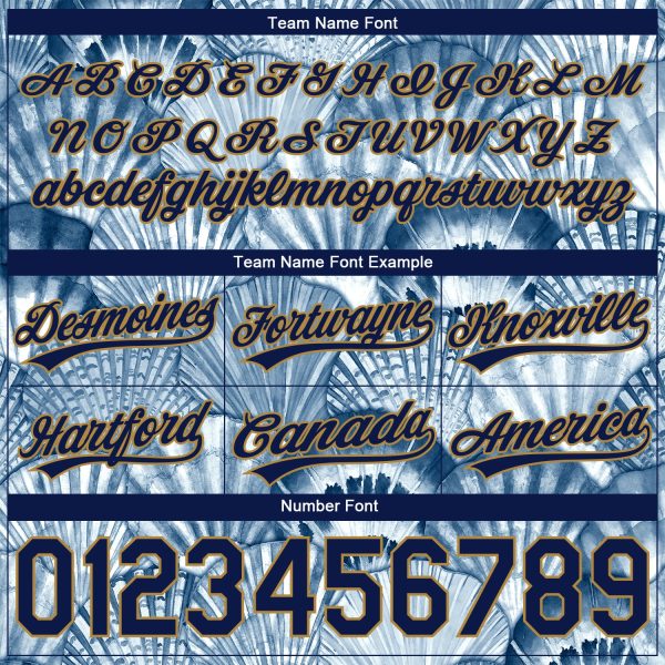 Custom Light Blue Navy-Old Gold 3D Pattern Shells Authentic Basketball Shorts - Image 3