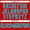 Custom Stitched Red Teal-White 3D Pattern Design Gradient Square Shape Sports Pullover Sweatshirt Hoodie - Image 4