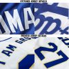 Custom Royal Gray-Orange Baseball Jersey - Image 6