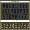 Custom Olive Camo-Navy Performance Vapor Salute To Service Golf Polo Shirt - Image 5