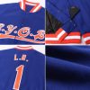 Custom Royal Orange-White Bomber Full-Snap Varsity Letterman Jacket - Image 2