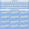 Custom Light Blue Cream Authentic Baseball Jersey - Image 4