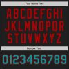 Custom Black Teal-Red Authentic Raglan Sleeves Baseball Jersey - Image 5