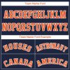 Custom Navy Orange-White Baseball Jersey - Image 5