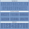 Custom Light Blue Light Blue-Navy Authentic Throwback Basketball Shorts - Image 3