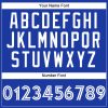 Custom Royal White Authentic Baseball Jersey - Image 4