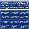 Custom Royal White-Black Authentic Baseball Jersey - Image 4