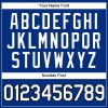 Custom Royal White-Black Authentic Baseball Jersey - Image 5