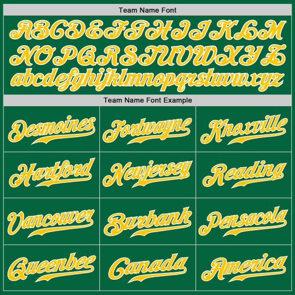 Custom Kelly Green Gold-Gray Authentic Split Fashion Baseball Jersey - Image 5